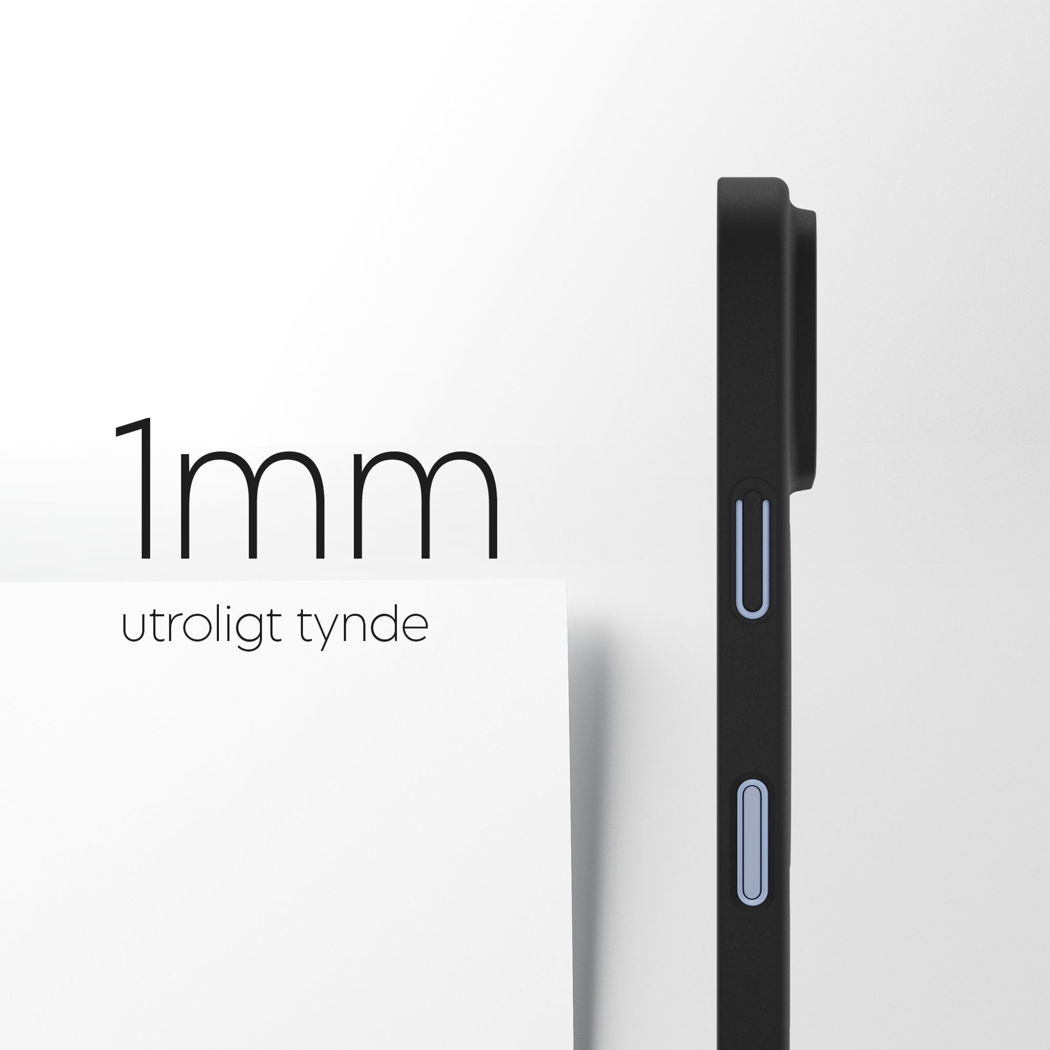 CARE™ by PanzerGlass® SL1M Case Sort m. MagSafe iPhone 18 Pro | 17 Pro